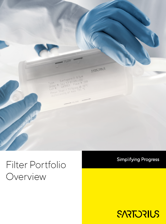 Katalog filtera  - Sartorius Croatia