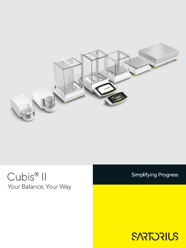 Cubis® II - Vaša vaga, vaš izbor - Sartorius Croatia
