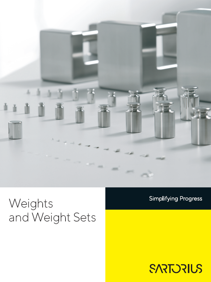 Weights and Weight Sets - Sartorius Croatia