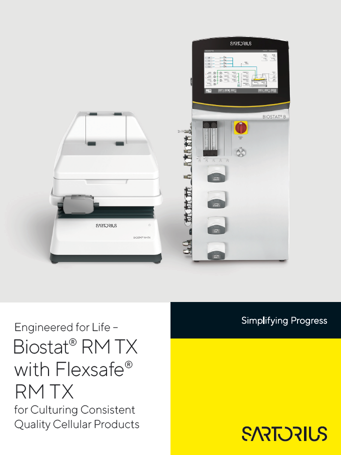 Engineered for Life: Biostat® RM TX with Flexsafe® RM TX  - Sartorius Croatia