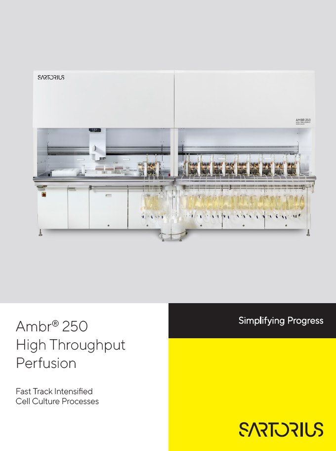 Bioreaktor Ambr® 250 High Throughput Perfusion - Sartorius Croatia
