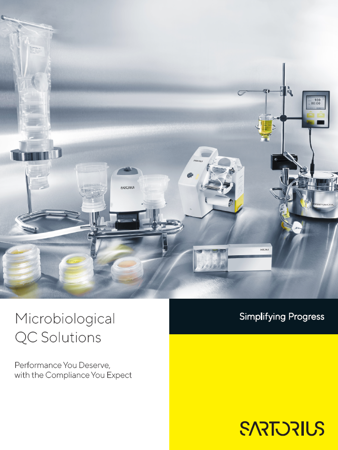  Products for Microbiological Control  - Sartorius Croatia
