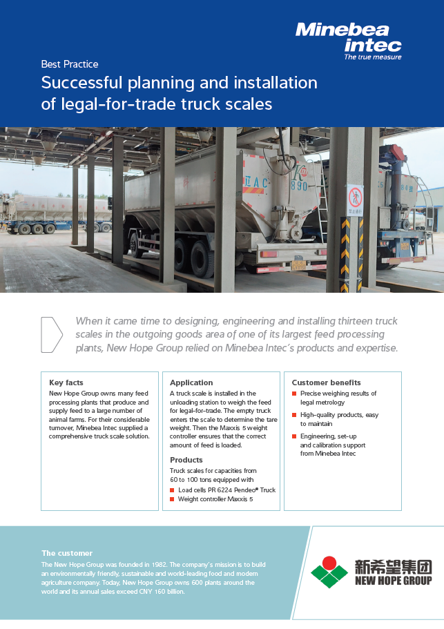 Uspešno načrtovanje in namestitev tehtnic za tovornjake - Sartorius Croatia 