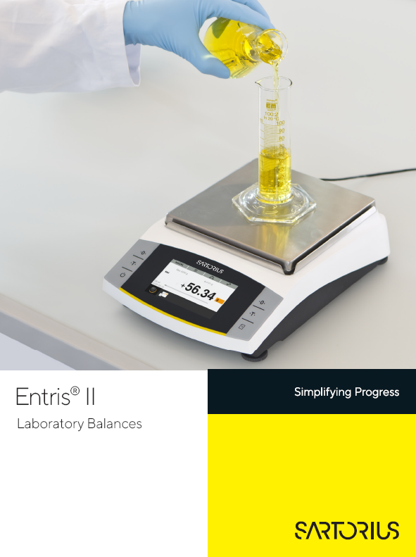 Entris® II laboratorijske vage - Sartorius Croatia
