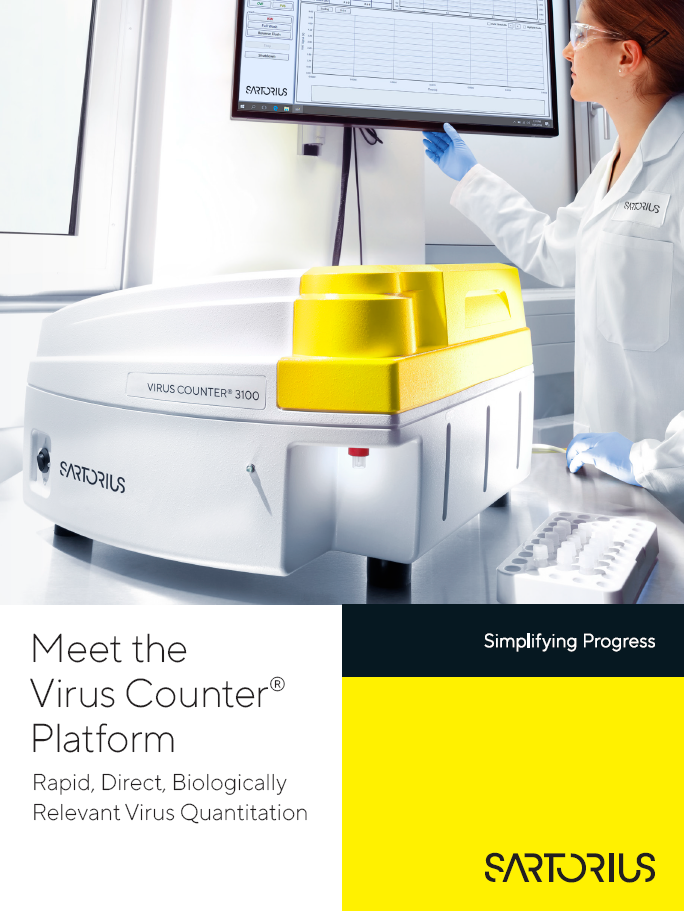 Virus Counter® platforma za brzu i biološki relevantnu kvantifikaciju virusa  - Sartorius Croatia