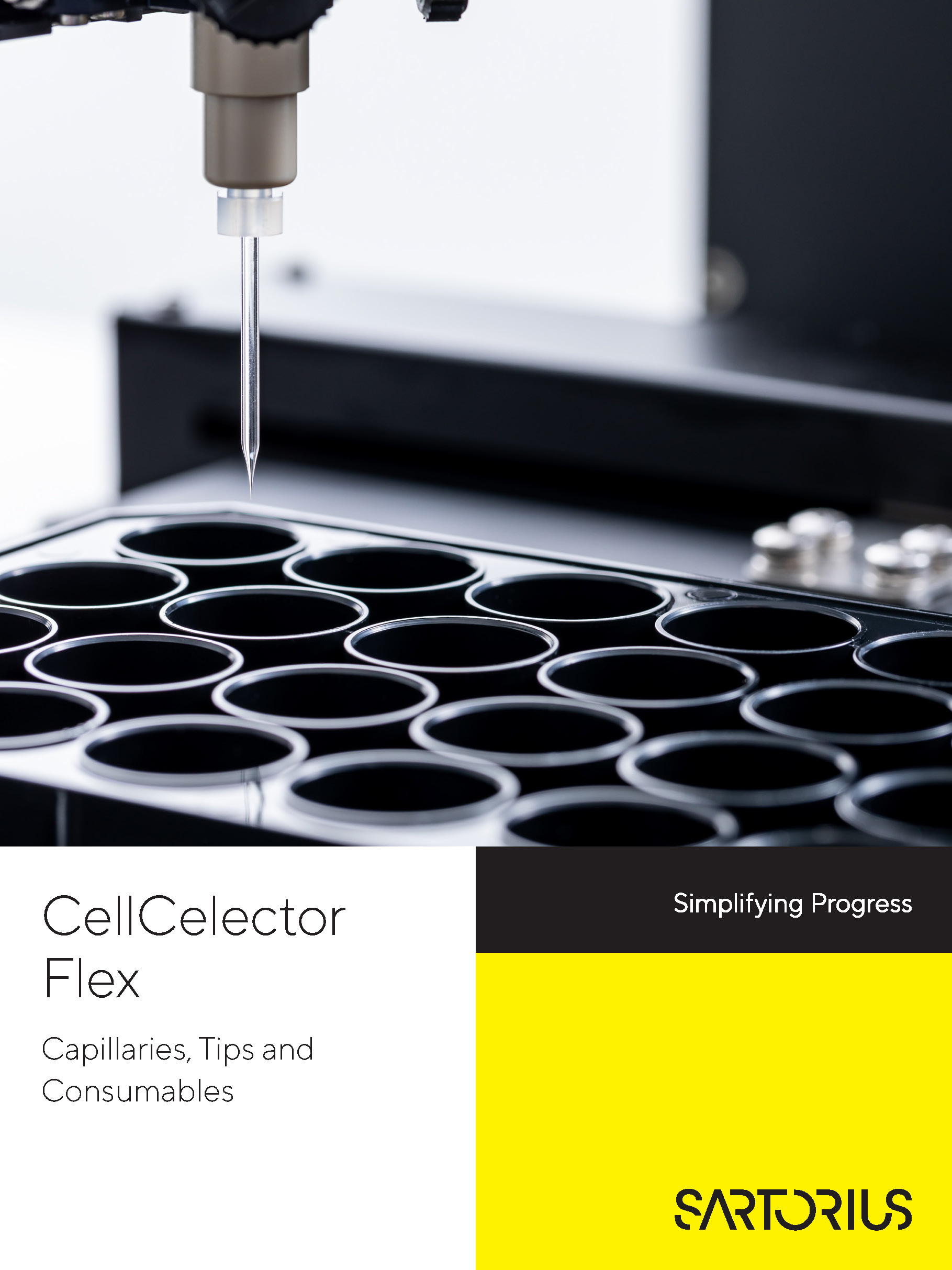 CellCelector Flex - Kapilare, nastavci i potrošni materijal - Sartorius Croatia