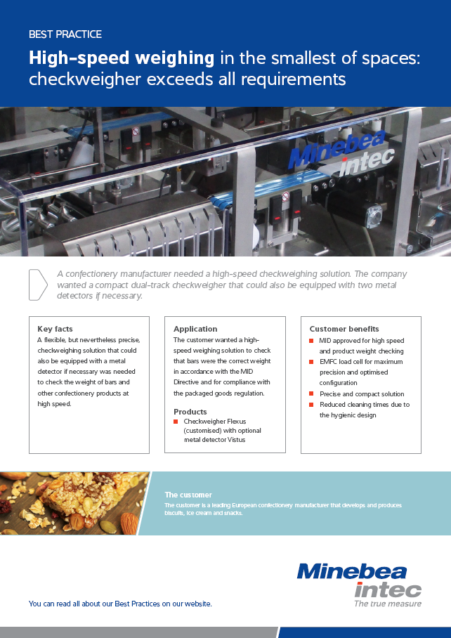 Hitro tehtanje v najmanjših prostorih: kontrolna tehtnica presega vse zahteve - Sartorius Croatia 