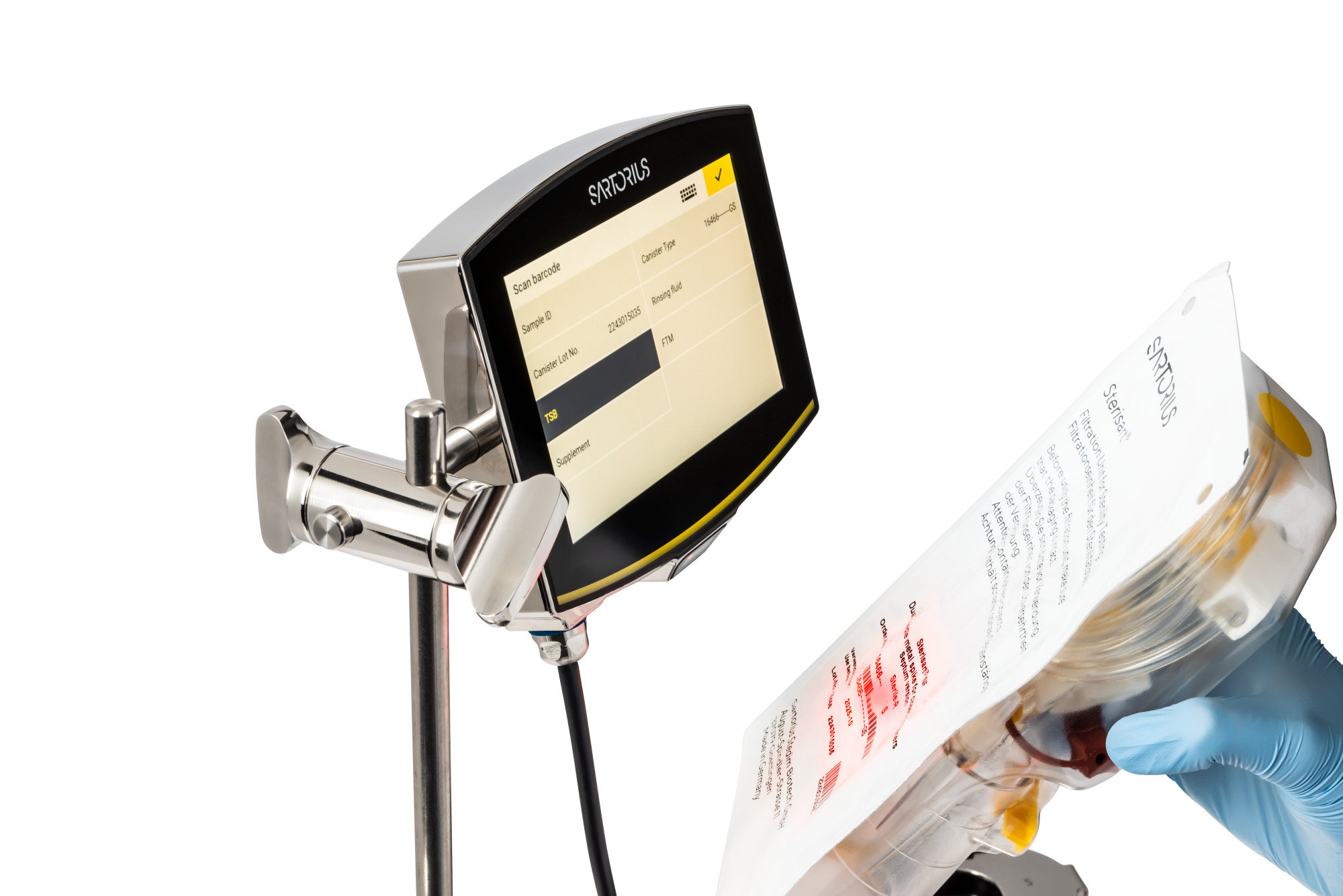 Sterisart® univerzalna pumpa | Gen 4 za ispitivanje sterilnosti sa zaslonom - Sartorius Croatia