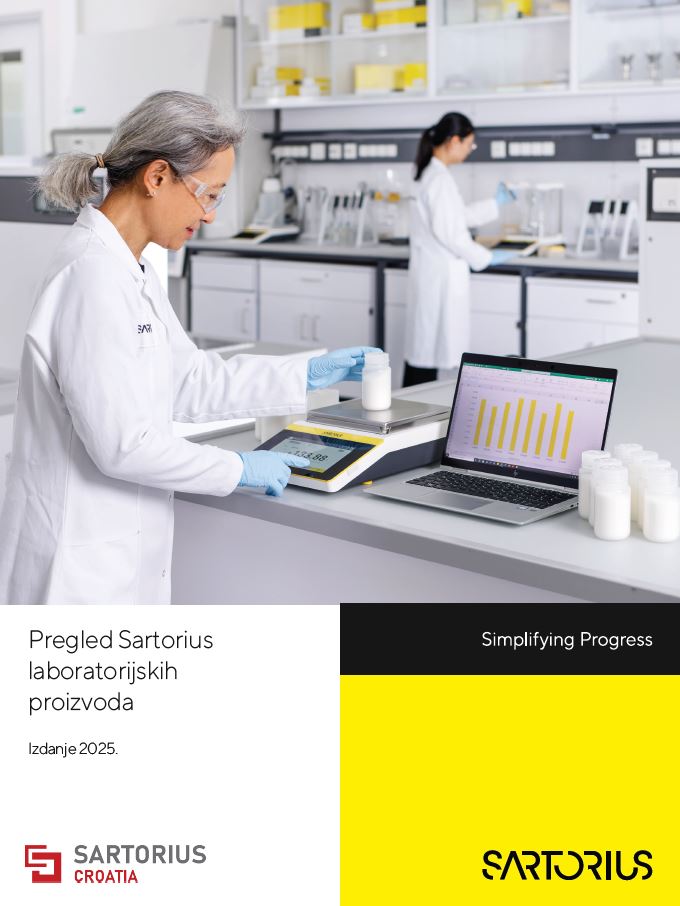 Pregled Sartorius proizvoda za laboratorij - Izdanje 2025. - Sartorius Croatia